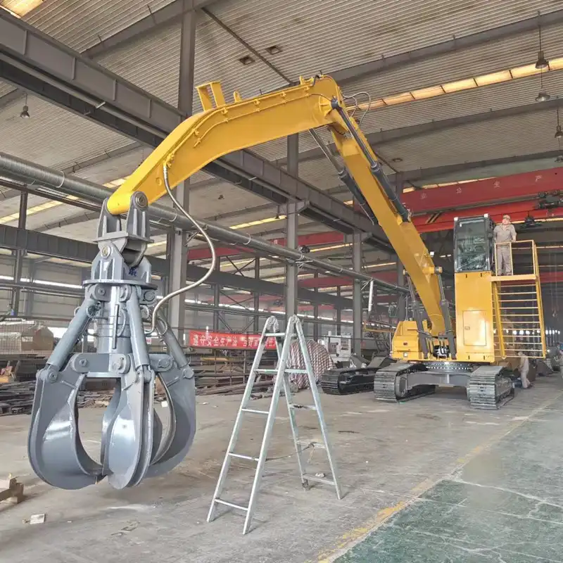 Top Benefits of Using a Hydraulic Grab Arm on Excavators